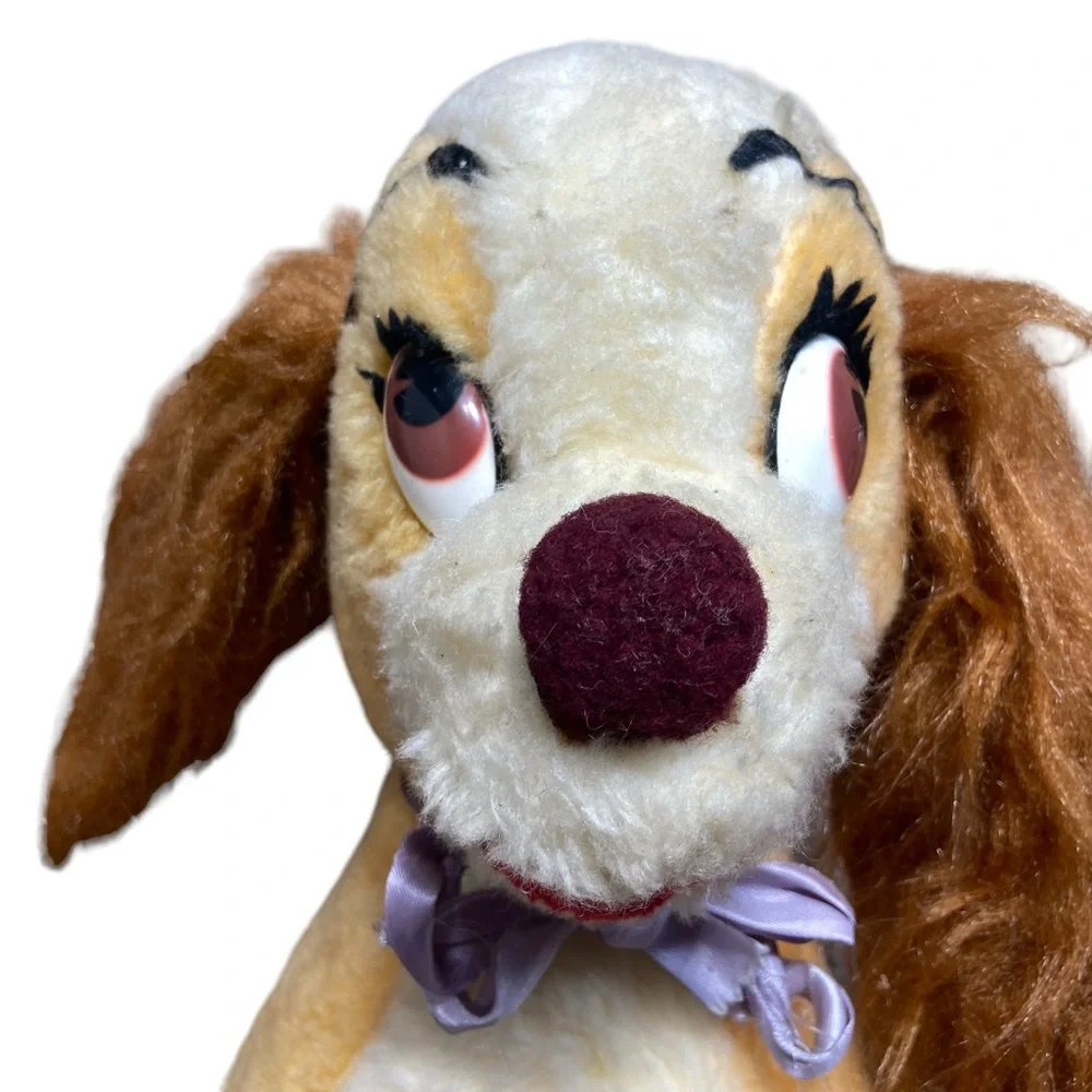 Walt Disney Productions Vintage Stuffed Lady of Lady and the Tramp
